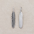 Launch Promo: Stainless Steel Minimalist Spirit Bohemian Feather Drop Pendant | Sold Each
