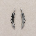 Launch Promo: Stainless Steel Antique Spirit Bohemian Feather Drop Pendant | Sold Each