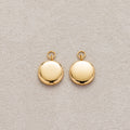 Launch Promo: 24K Gold PVD Stainless Steel Round Geometric Charm | Sold Each