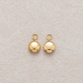 Launch Promo: 24K Gold PVD Stainless Steel Mini Round Geometric Charm | Sold Each