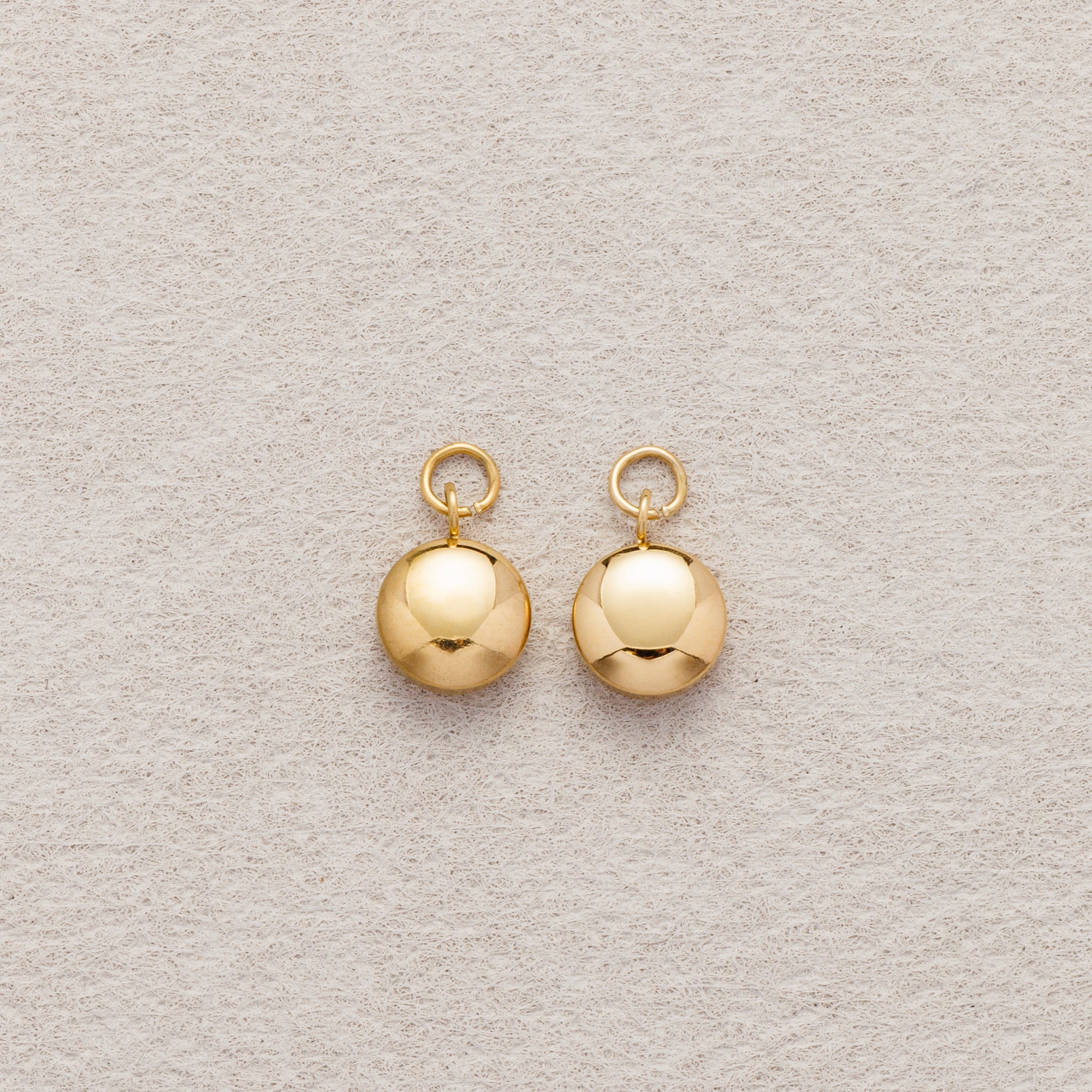 Launch Promo: 24K Gold PVD Stainless Steel Mini Round Geometric Charm | Sold Each