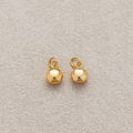 Launch Promo: 24K Gold PVD Stainless Steel Heart Round Ball Charm | Sold Each