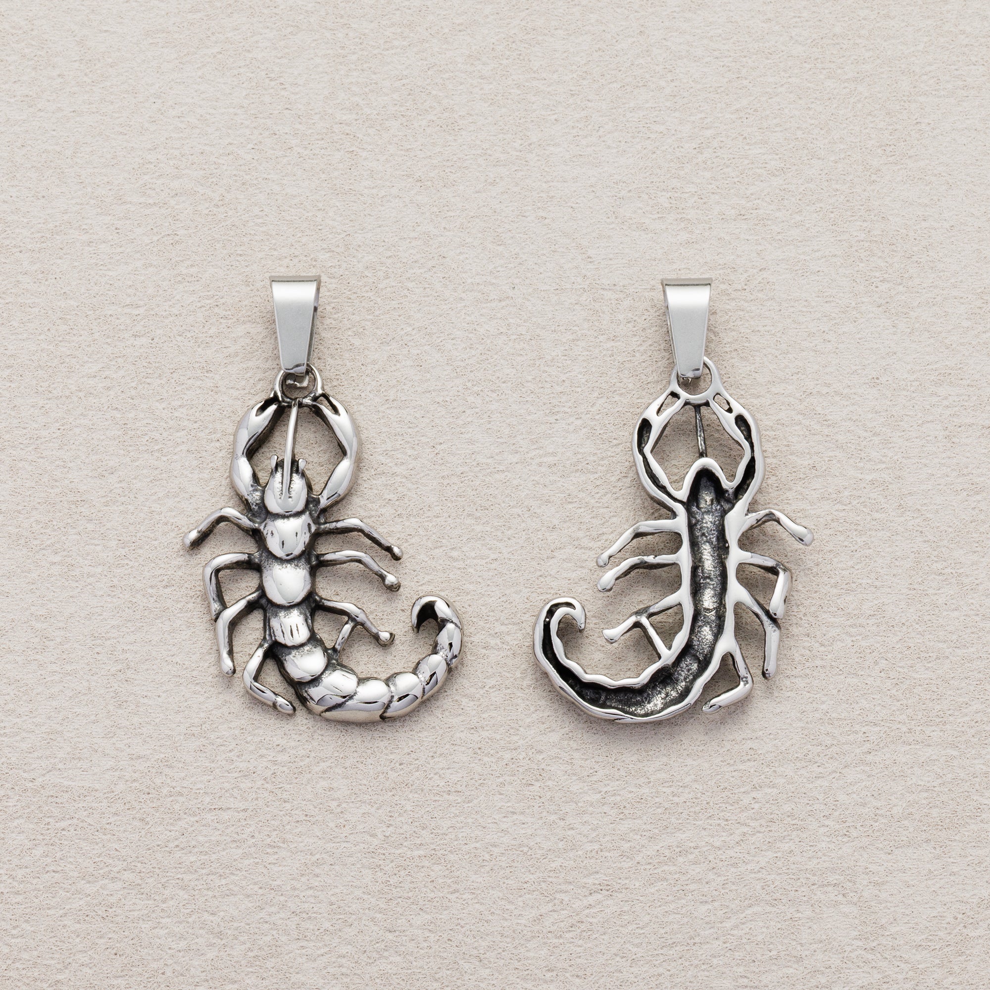 Launch Promo: Stainless Steel Scorpion Guardian Pendant | Sold Each