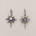 Launch Promo: Stainless Steel Gothic Starburst Cross Pendant | Sold Each
