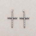 Launch Promo: Stainless Steel Textured Religious Cross Pendant | Sold Each