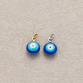 Launch Promo: 24K Gold PVD Stainless Steel Blue Evil Eye Charm | Sold Each