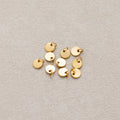 Launch Promo: 24K Gold PVD Stainless Steel Minimalist Round Coin Charm | Sold Each