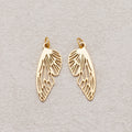 Launch Promo: 24K Gold PVD Stainless Steel Open Butterfly Wing Animal Charm in Gold & Silver | Sold Each