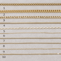 Launch Promo: Gold PVD Stainless Steel Necklace Ready to Wear - Sold Per Piece
