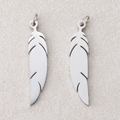 Launch Promo: Stainless Steel Bohemian Feather Charm | Sold Each