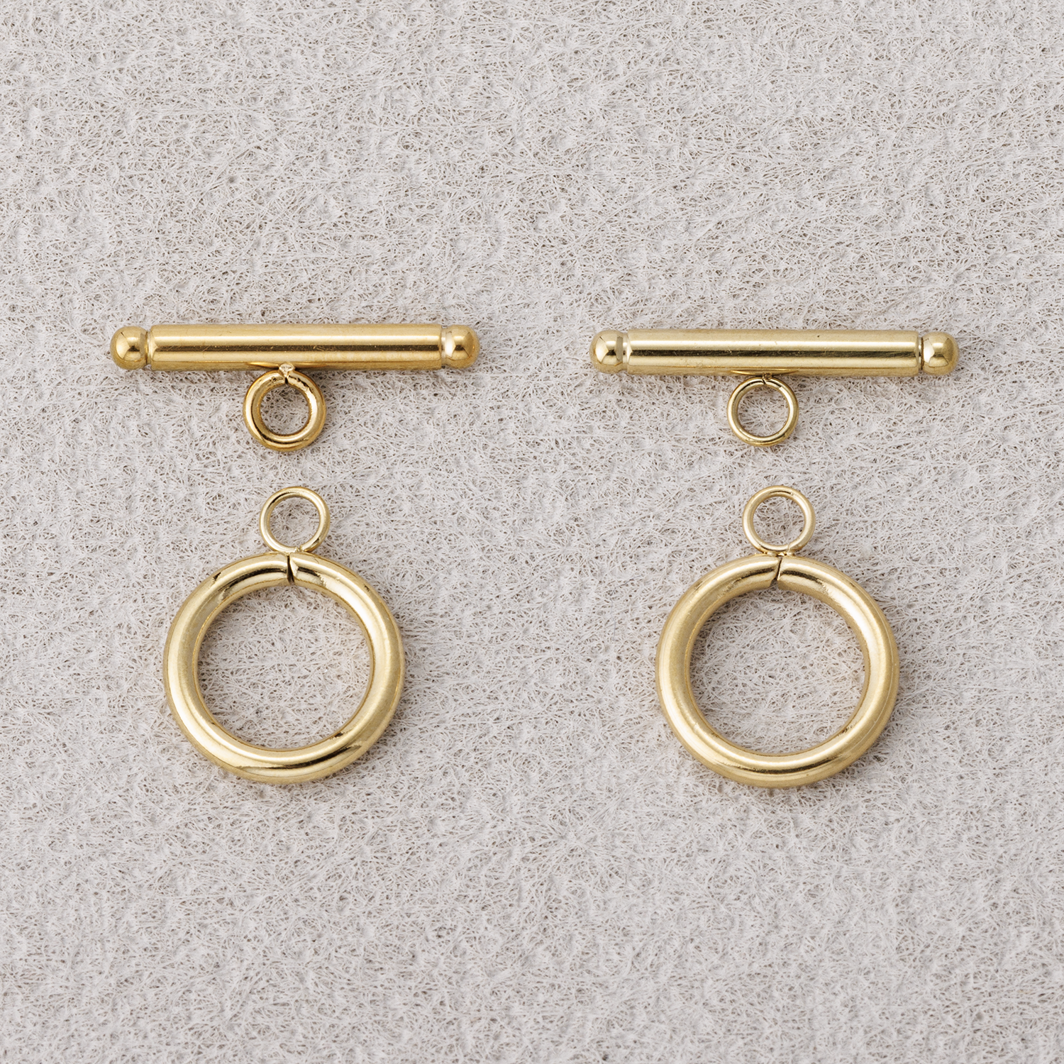 Launch Promo: Gold PVD Minimalist Toggle Clasps Closure Findings | Sold Each