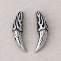 Launch Promo: Stainless Steel Chunky Tusk Pendant | Sold Each