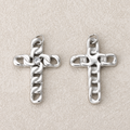 Launch Promo: Stainless Steel Cuban Chain Cross Pendant | Sold Each