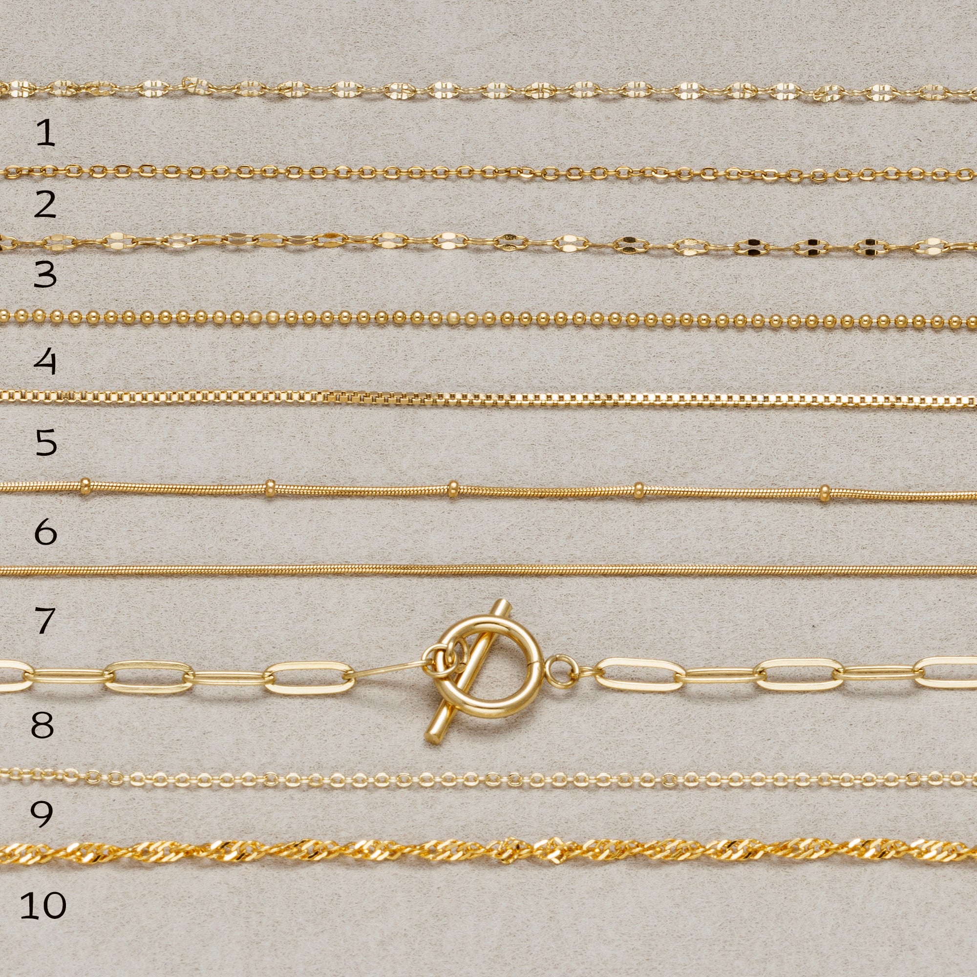 Launch Promo: Gold PVD Stainless Steel Necklace Ready to Wear - Sold Per Piece