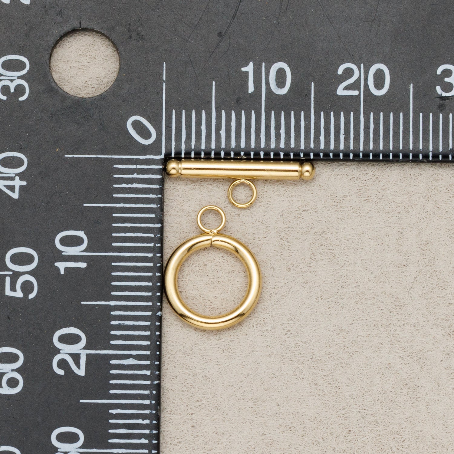 Launch Promo: Gold PVD Minimalist Toggle Clasps Closure Findings | Sold Each