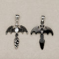 Launch Promo: Stainless Steel Bat-Winged Sword Cross Pendant | Sold Each