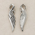 Launch Promo: Stainless Steel Half Angel Wing Religious Pendant | Sold Each