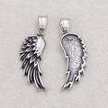 Launch Promo: Stainless Steel Guardian Angel Wing Pendant | Sold Each