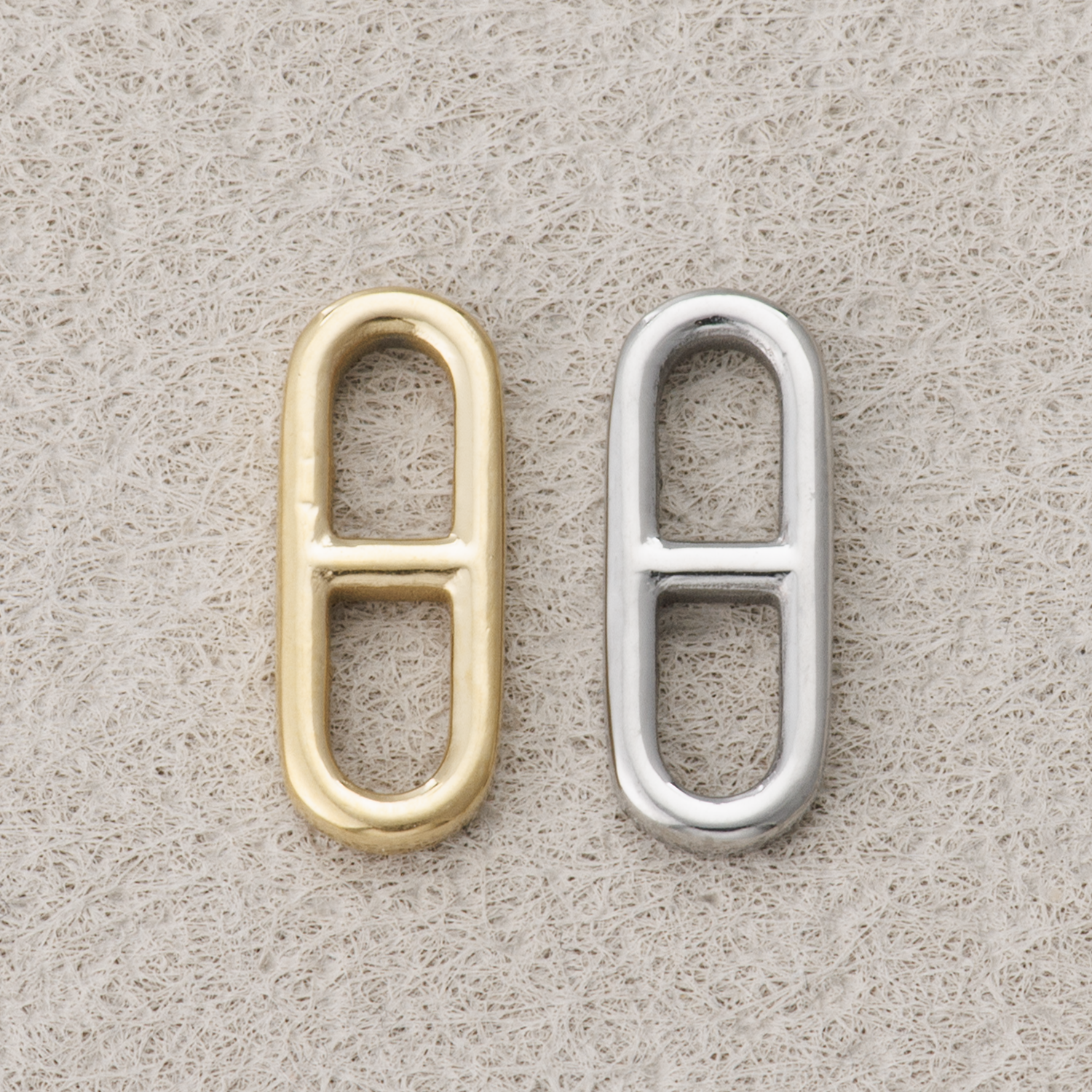 Launch Promo: 24K Gold PVD Stainless Steel Minimalist Mariner Link Connector | Sold Each
