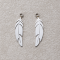 Launch Promo: Stainless Steel Bohemian Breeze Feather Charm | Sold Each