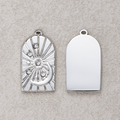 Launch Promo: Stainless Steel Celestial Arch Medallion Pendant | Sold Each