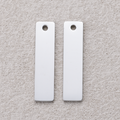 Launch Promo: Stainless Steel Simple Rectangular Tag Charm | Sold Each